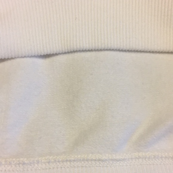 Abercrombie & Fitch White/ Macroon Men’s/Boys Sweater Size S - Picture 7 of 8